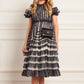 La Vie En Rose Short Sleeve Kids Dress