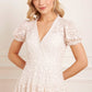 Layered Lace Ankle Gown