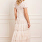 Layered Lace Ankle Gown