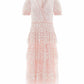 Layered Lace Midaxi Dress