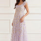 Lea Ditsy Ankle Gown