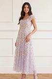 Lea Ditsy Ankle Gown