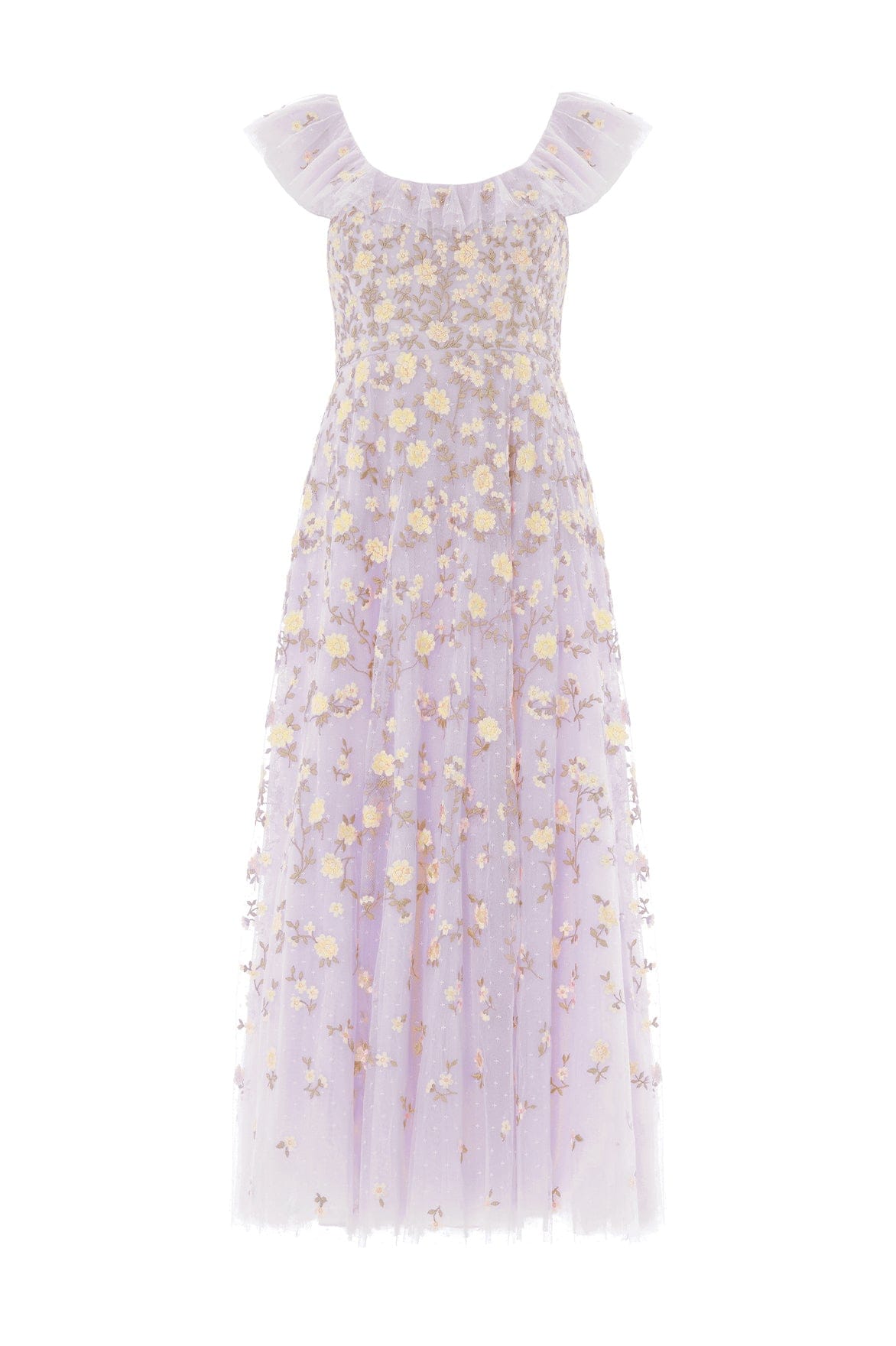 Lea Ditsy Ankle Gown