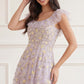 Lea Ditsy Ankle Gown