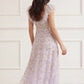 Lea Ditsy Ankle Gown