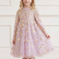Lea Ditsy Cape Kids Dress