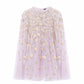 Lea Ditsy Cape Kids Dress