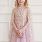 Lea Ditsy Cape Kids Dress