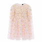 Lea Ditsy Cape Kids Dress