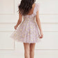 Lea Ditsy Micro Mini Dress