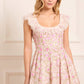 Lea Ditsy Micro Mini Dress