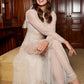 Leila Dot Sheer Ankle Gown