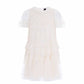 Leila Dot Tiered Cape Kids Dress