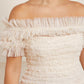 Lisette Ruffle Off Shoulder Gown