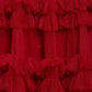 Lisette Ruffle Off Shoulder Gown