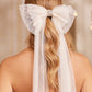Long Tulle Hair Bow