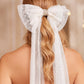 Long Tulle Hair Bow