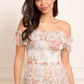 Madame Rose Elodie Off-Shoulder Ankle Gown