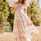 Madame Rose Elodie Off-Shoulder Ankle Gown
