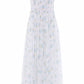 Magnolia Ditsy Chiffon Smocked Cami Ankle Gown