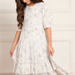 Magnolia Ditsy Chiffon Smocked Kids Dress