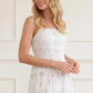Magnolia Ditsy Sophia Bib Ankle Gown