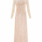 Malia Turtleneck Ankle Gown