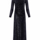 Malia Turtleneck Ankle Gown
