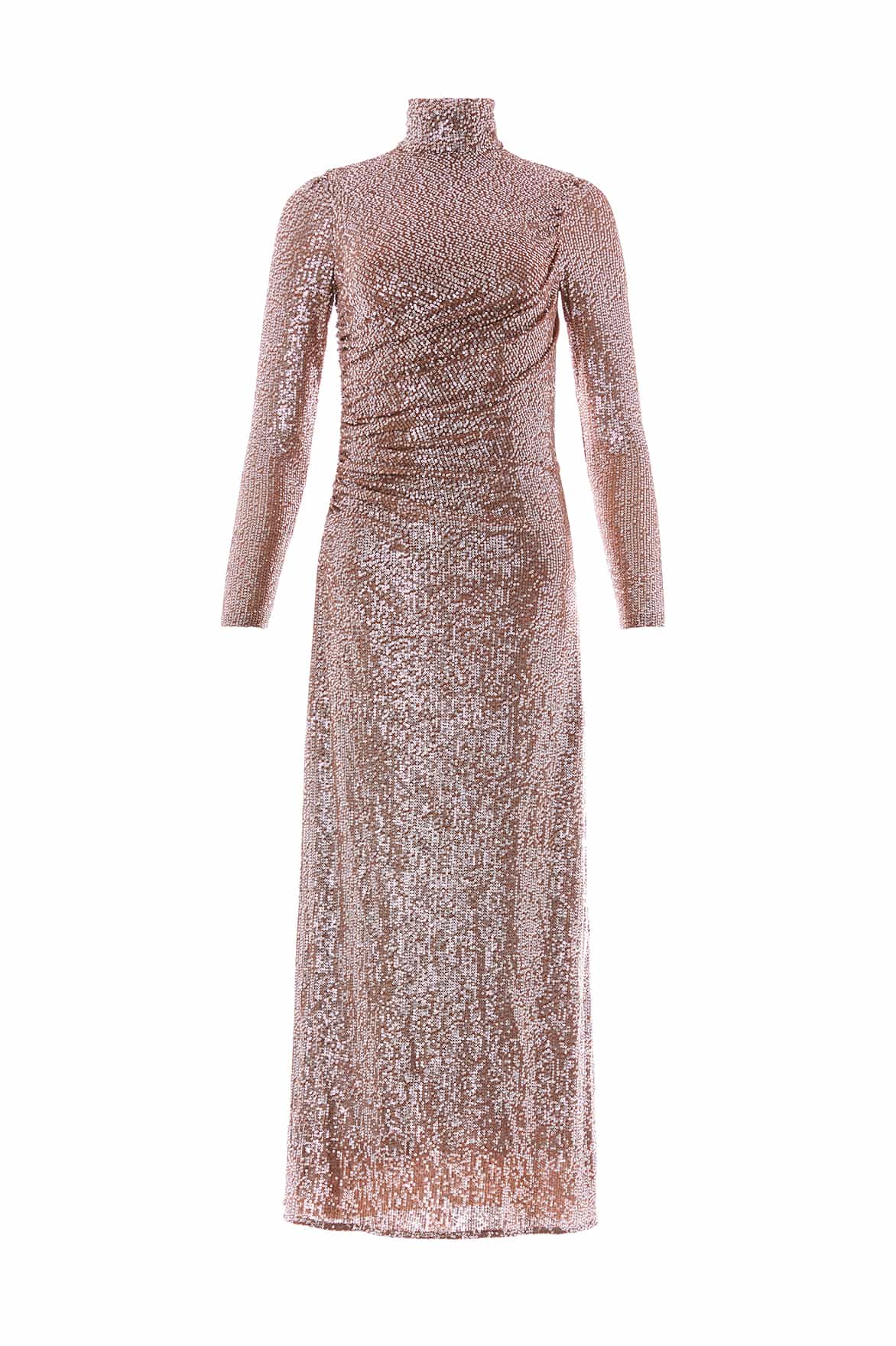 Malia Turtleneck Ankle Gown
