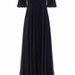 Marisol Cotton Broderie Short Sleeve Ankle Gown