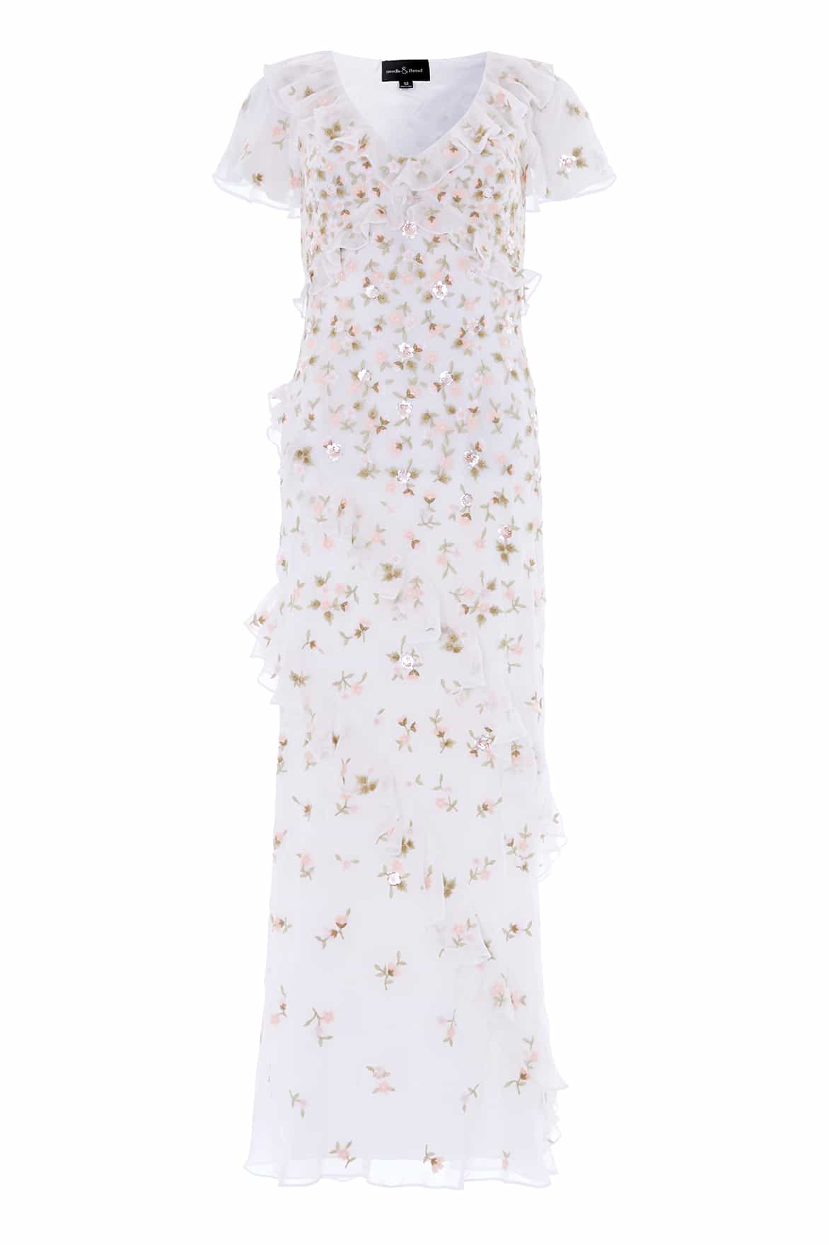 Meadow Ditsy Georgette Gown