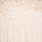 Midsummer Lace Bodice Off-Shoulder Ankle Gown