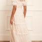 Midsummer Lace Off-Shoulder Gown