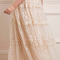 Midsummer Lace Round Neck Gown