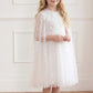 Moonlight Sequin Cape Kids Dress