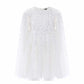 Moonlight Sequin Cape Kids Dress