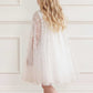 Moonlight Sequin Cape Kids Dress