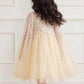 Moonlight Sequin Cape Kids Dress