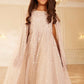 Moonlight Sequin Cape Kids Dress