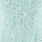Moonlight Sequin Cowl Neck Ankle Gown