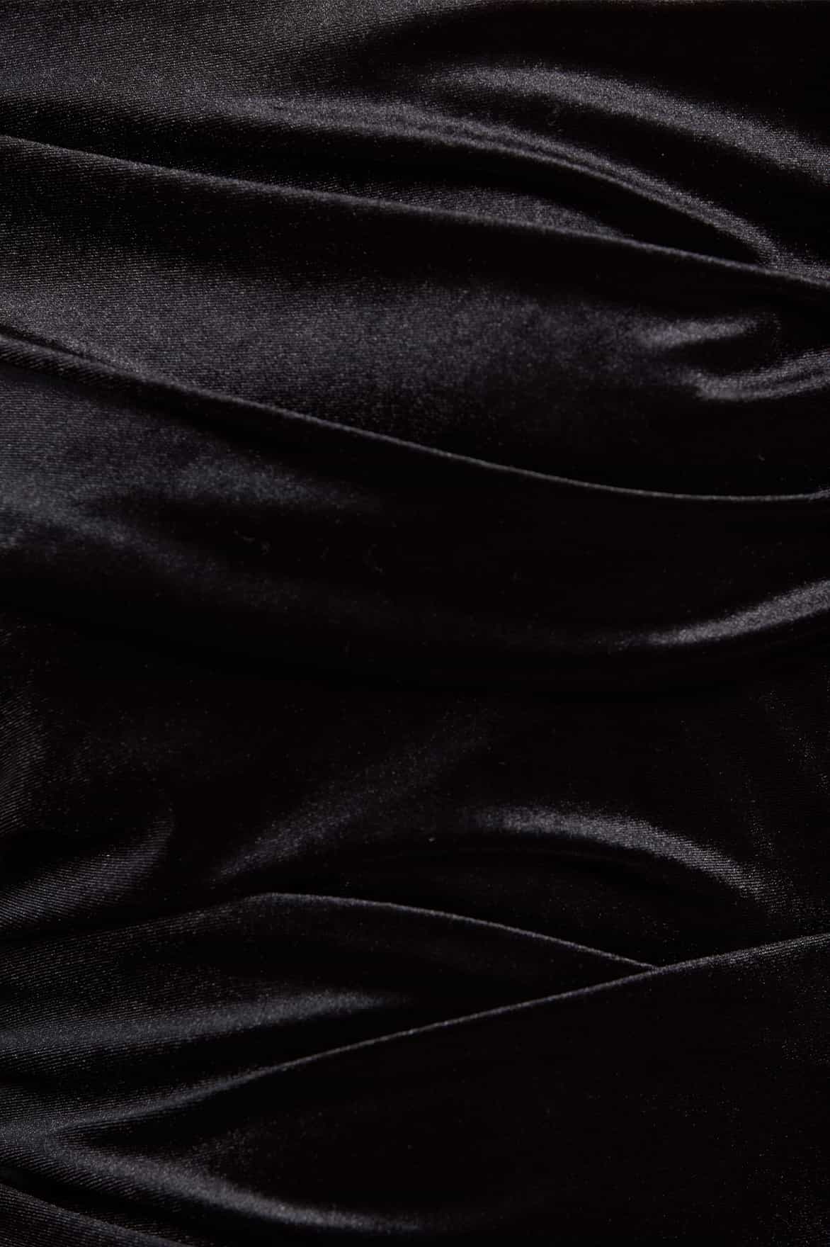 Nova Velvet One-Shoulder Gown