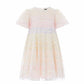 Ombre Scallop Kids Dress