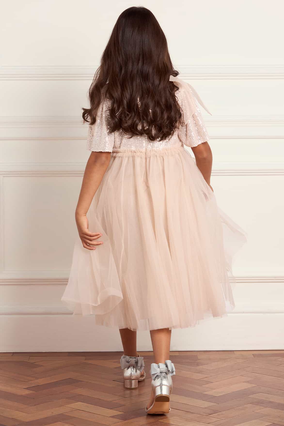 Paloma Bow Kids Dress