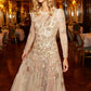 Papillon Sheer Ankle Gown