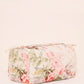 Paradise Garden Medium Quilted Makeup Bag