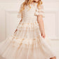 Peaches Smocked Kids Dress