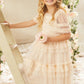 Peaches Smocked Kids Dress