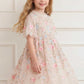 Peony Bouquet Cape Kids Dress