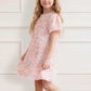 Peony Bouquet Puff Sleeve Kids Dress