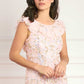 Peony Bouquet Sequin Ankle Gown